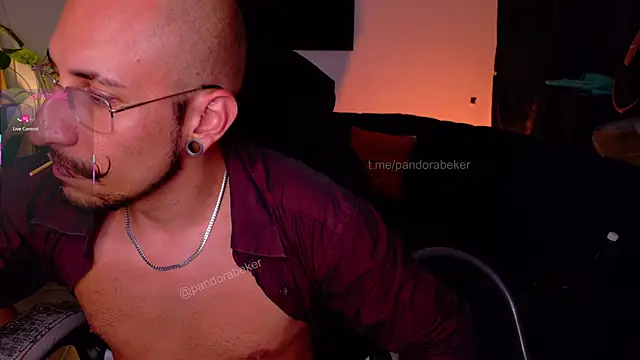 Show de pandorabeker na webcam