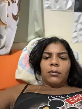 Show de Indiazinhax na webcam