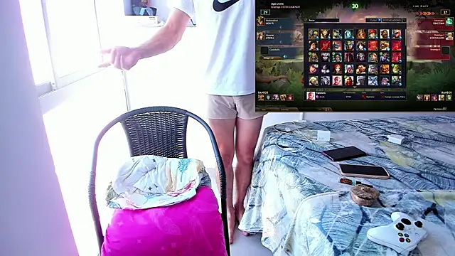 Naugthy_Patrick Pertunjukan Webcam