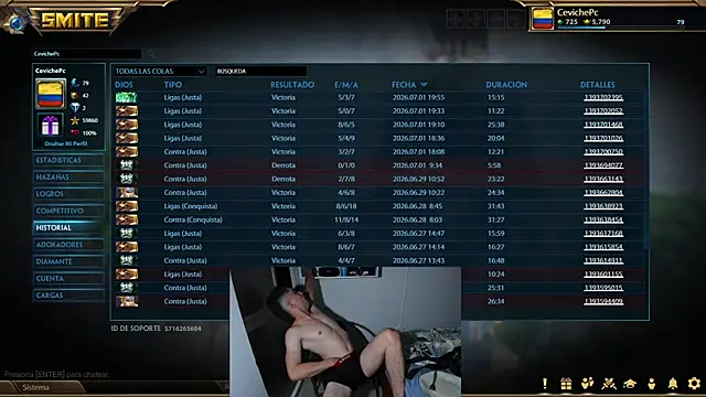Naugthy_Patrick's Webcam Show