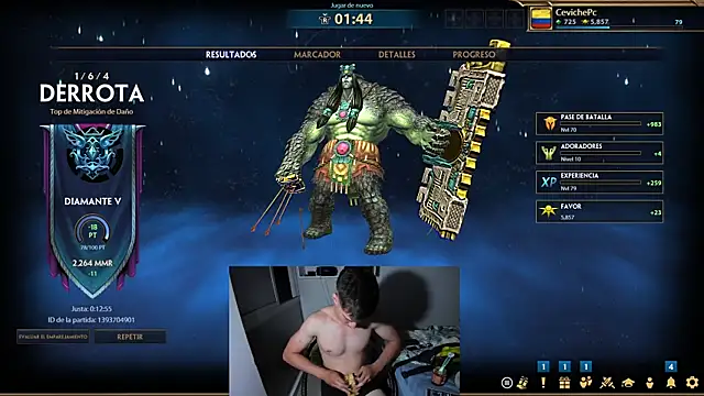 Naugthy_Patrickのウェブカメラショー