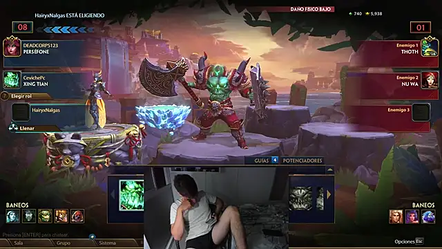 Naugthy_Patrickn Webbikameraesitys
