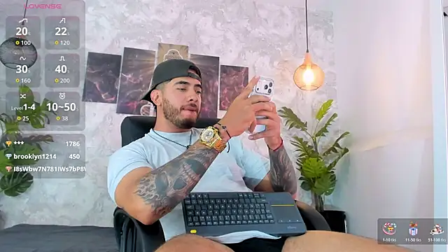 Pertunjukan Kamera Web Nate_franco