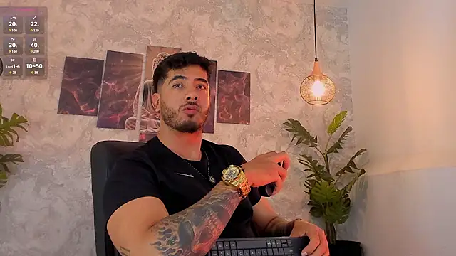 Show de Nate_franco na webcam