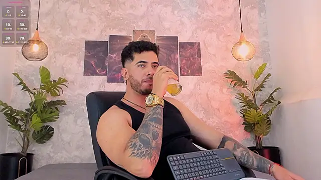 Show de Nate_franco na webcam