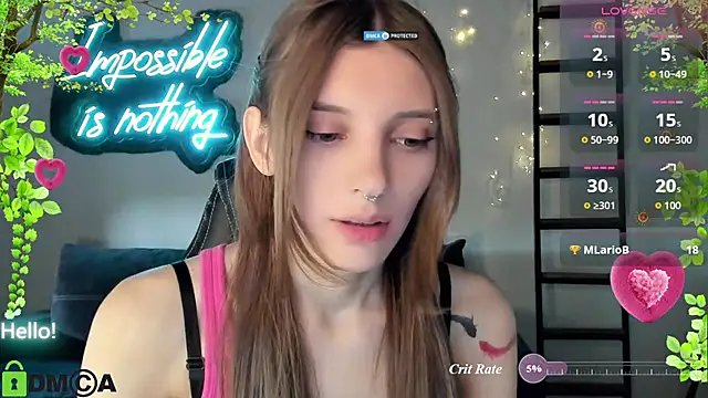 XXX chat uživo modela CherryBloom777