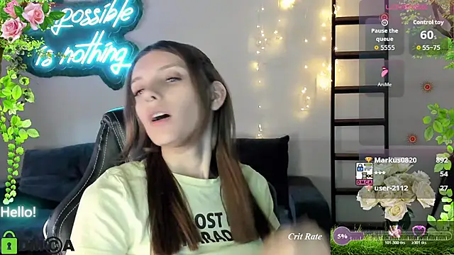 Živý XXX chat CherryBloom777