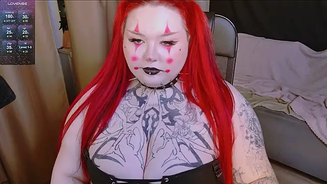 Gotic_Pie Adlı Modelin Web Kamerası Şovu