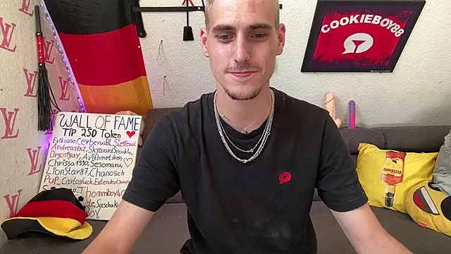 Cookieboy88 webkamerás műsora