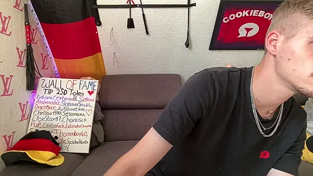 הופעת וובקאם של Cookieboy88