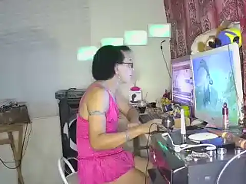 Show de animecross na webcam