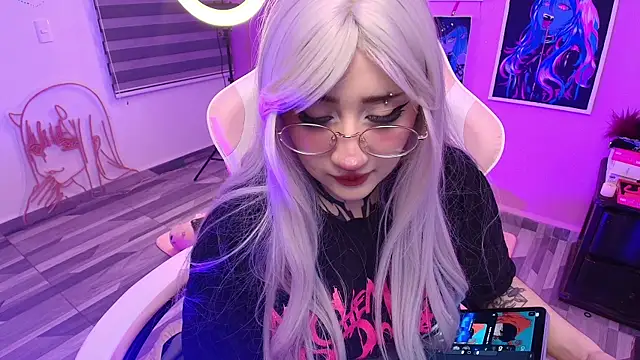 Webkamerová show Miwa_violet