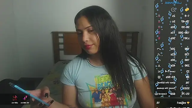 Show de _ruby_rouse_ na webcam