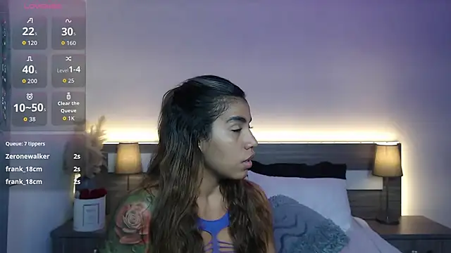 แชท XXX สดของ ZarahFoxx