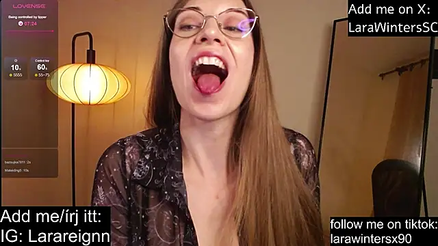 Larawinters webkamerás műsora