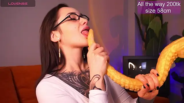 Show de EvaCanton na webcam