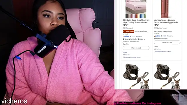BriannaBrave webkamerás műsora