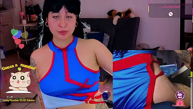 Show de Celeste_Bauman na webcam