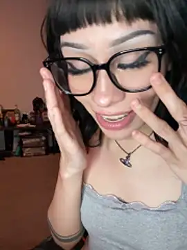 Gothbabbi Шоу с уебкамера