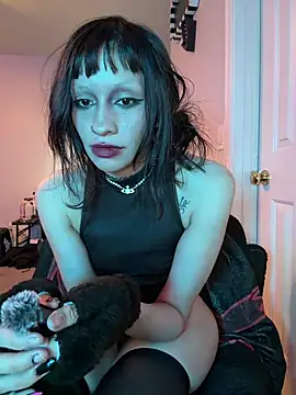 Pertunjukan Kamera Web Gothbabbi