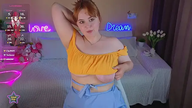Show de marry_evans na webcam