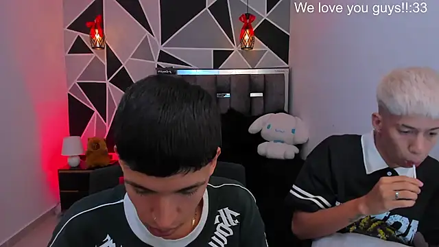Show de Juan_Nd_Steven na webcam