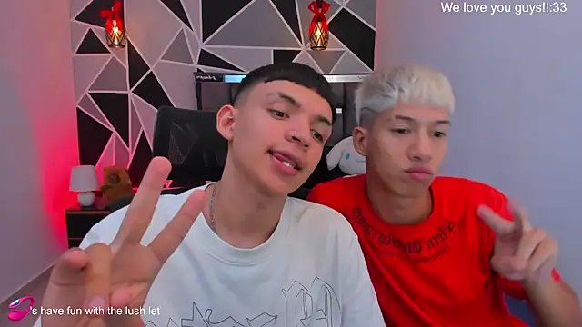 Show de Juan_Nd_Steven na webcam