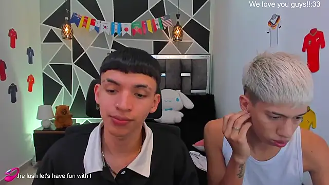 Show de Juan_Nd_Steven na webcam