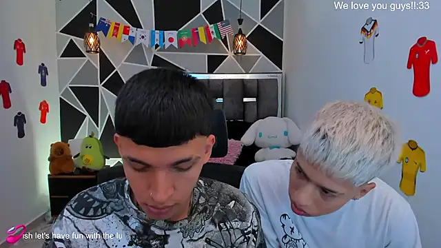 Show de Juan_Nd_Steven na webcam