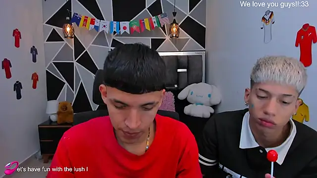 Juan_Nd_Steven Шоу с уебкамера