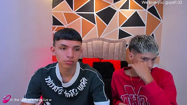 Show de Juan_Nd_Steven na webcam