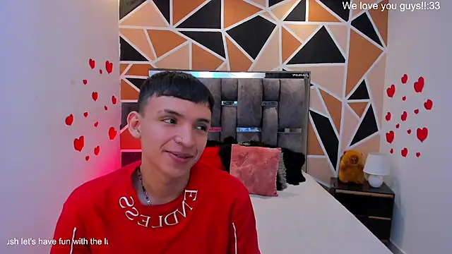 Show modela Juan_Nd_Steven na web-kameri