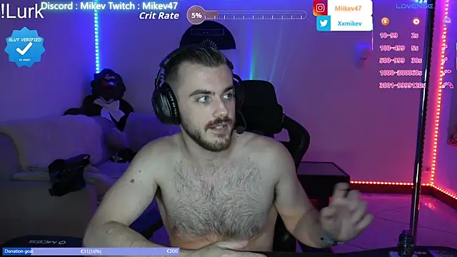 Show de webcam de Mikev