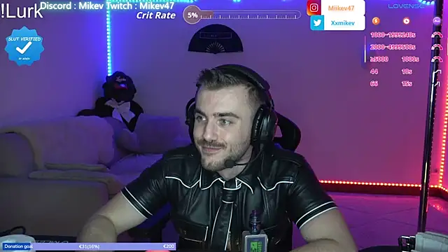 Webkamerová show Mikev