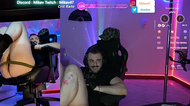 Mikev Show in webcam