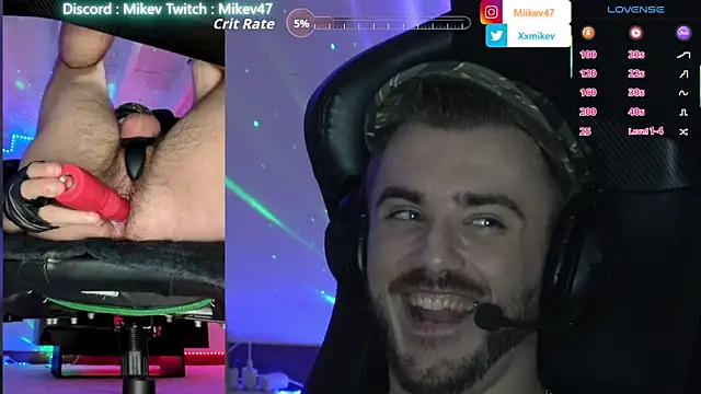 Webkamerová show Mikev