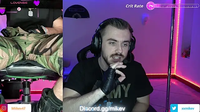 Webkamerová show Mikev