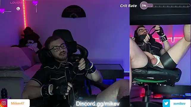 Show de Mikev na webcam