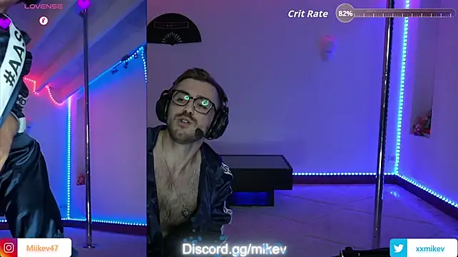 Mikev Show in webcam