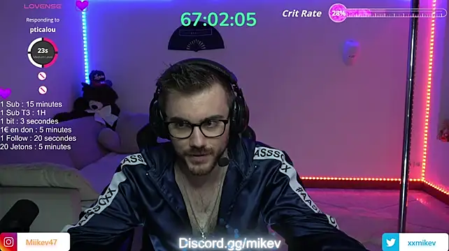 Mikev Webcam-Show