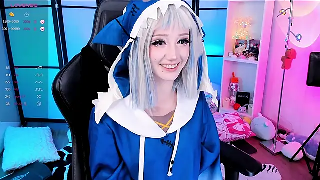 Show webcam de MilkyCute