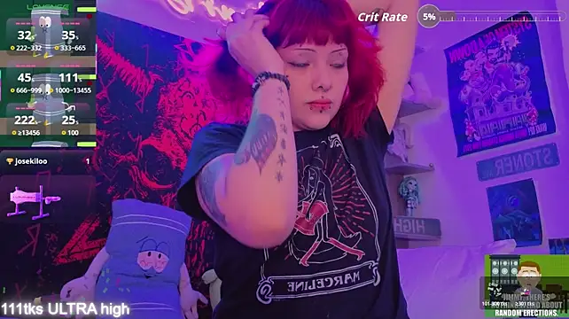 XXX chat uživo modela Sarah-Stoner