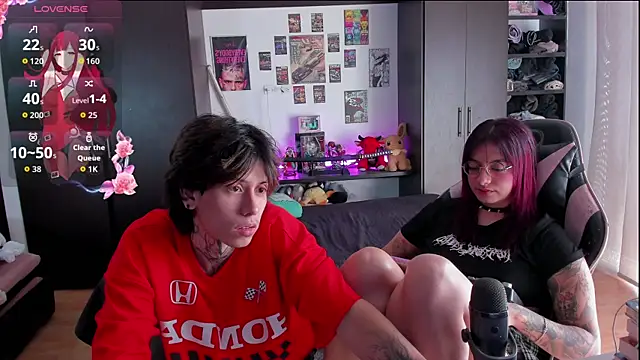 Show modela VampireLovers na web-kameri