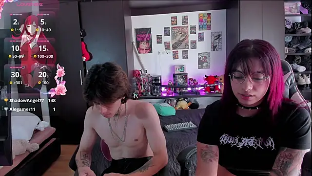 VampireLovers Show in webcam