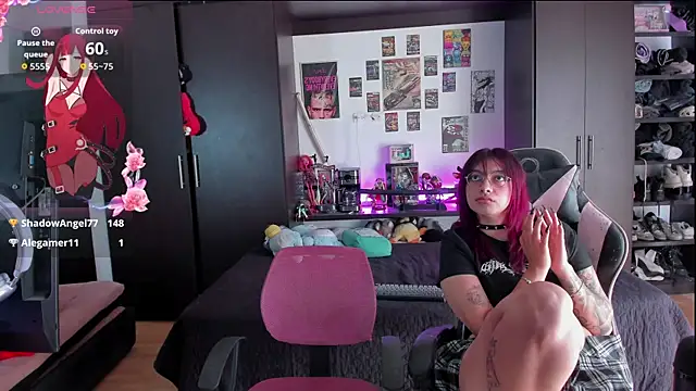 Show de VampireLovers na webcam