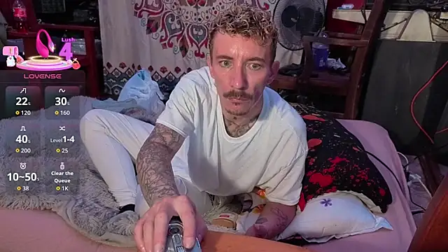 RotatingRider Show in webcam
