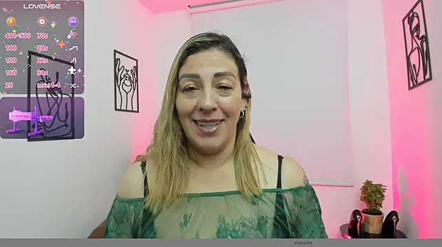 Show de steisyhills na webcam