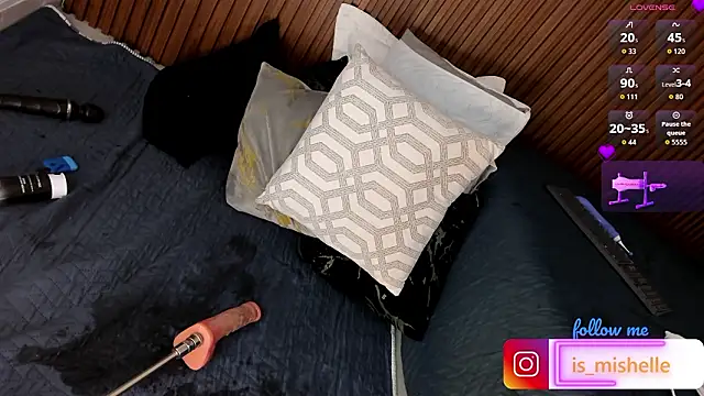 _mishelle webkamerás műsora