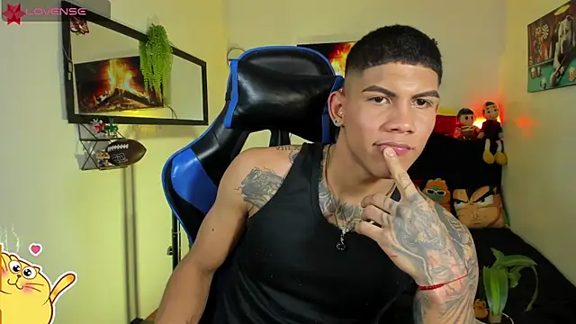 Show de Damian_latinxxx na webcam