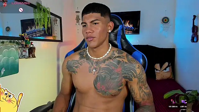 Show de Damian_latinxxx na webcam